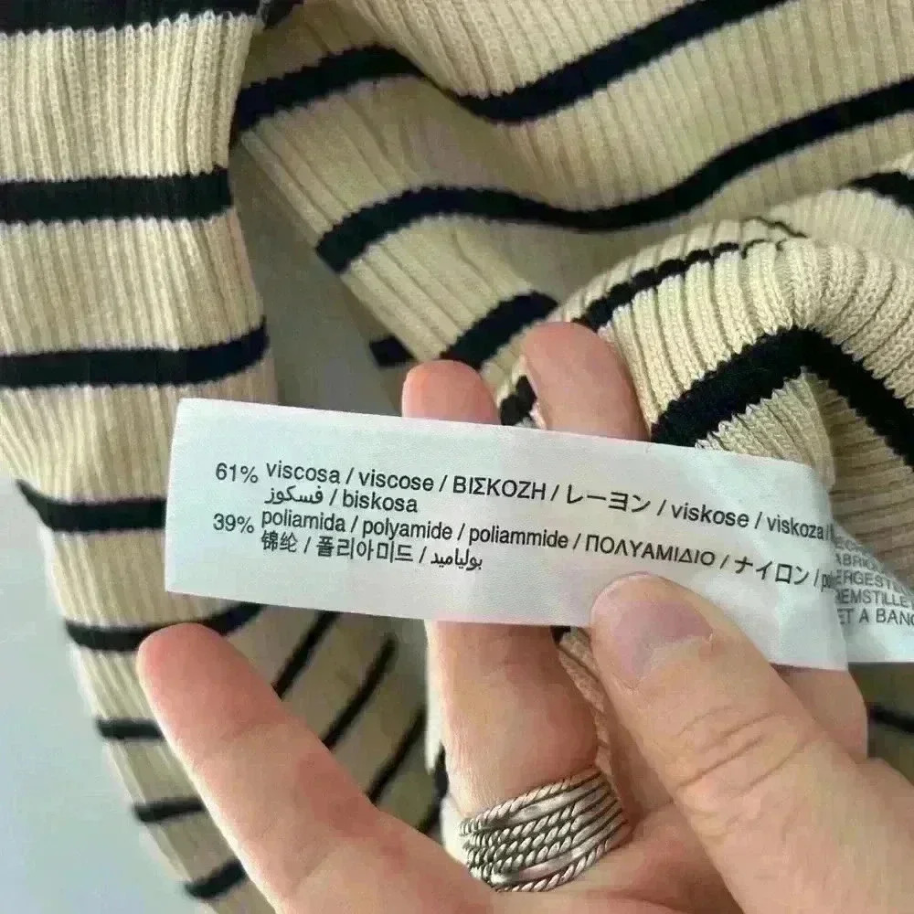 Zara striped cardigan and matching striped tank top - Picture 7 of 7